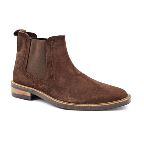 Buy Brown Suede Chelsea Boots Mens | Gucinari Style