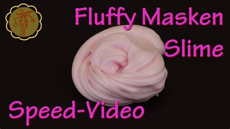 Speed Video Fluffy Peel Off Masken Slime DIY Ohne Waschmittel Und