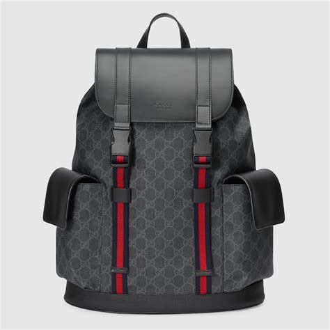 Rucksack Aus Weichem Gg Supreme In Gg Supreme Gucci Gr