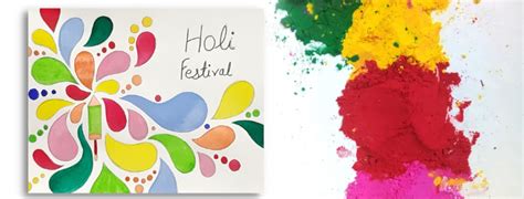 Color Your World A Step By Step Guide To Drawing A Festive Holi Picture