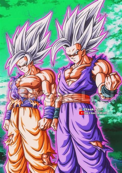 Goku Beast Y Gohan Beast Em 2023 Zaraki Kenpachi Goku Desenho