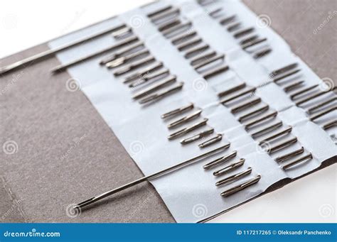 Photo of Hand-sewing Needles Types. Close-up View Stock Image - Image ...