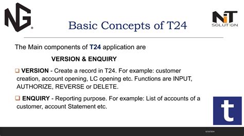 An Overview Of Temenos T24 Functional And Technical Ppt