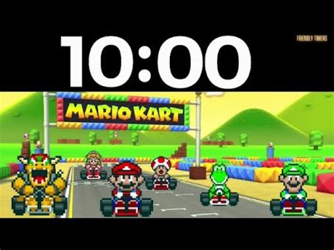 Minute Mario Kart Countdown Timer With Music Youtube