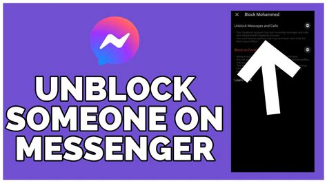 How To Unblock Someone On Messenger 2023 YouTube