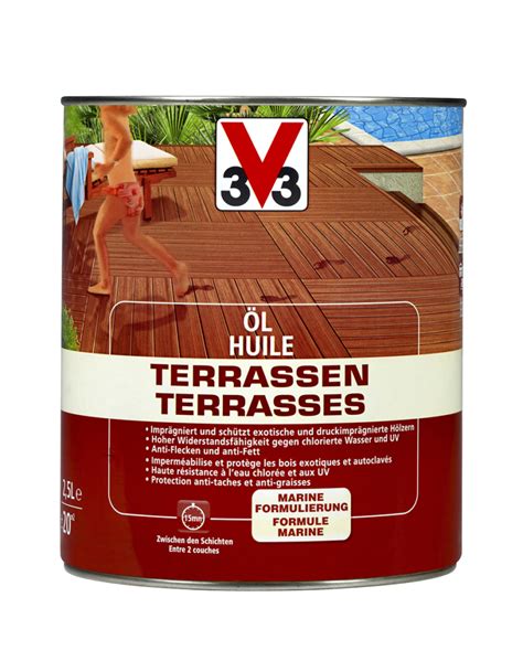 Huile Terrasse Bois Extérieur V33