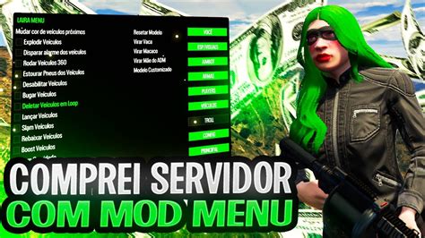 Como Virar Dono De Servidor Usando Mod Menu No Gta Rp Youtube