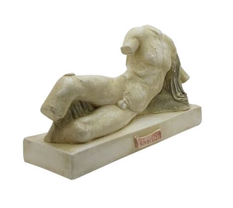 River Nude God West Pediment Parthenon Greek Statue Sculpture Casting