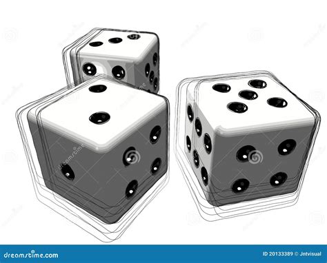 Set Of 3d Dice Or Die Stock Image Image Of Dots Spotted 20133389