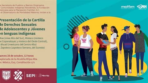 PresentaciÓn De La Cartilla De Derechos Sexuales De Adolescentes Y JÓvenes