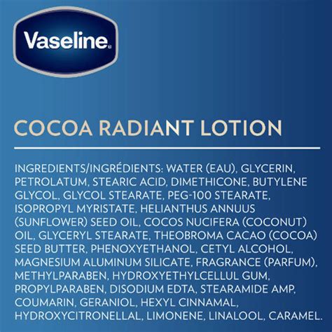 Vaseline Intensive Care™ Cocoa Radiant Body Lotion 10 Oz Totalityhome