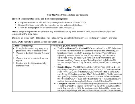 Acc Project One Milestone One Template Acc Project One