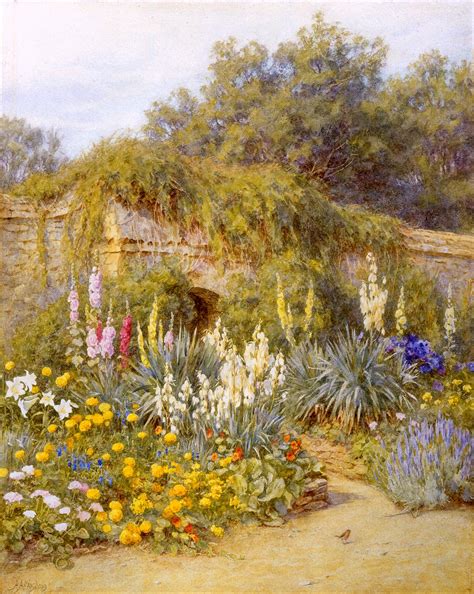 South Border at Munstead Wood by Helen Allingham - Garden Museum