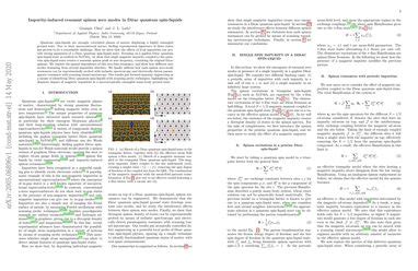 Impurity Induced Resonant Spinon Zero Modes In Dirac Quantum Spin