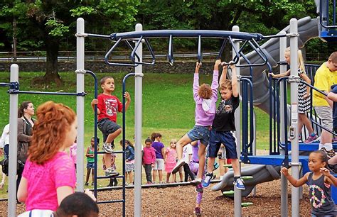 At Kingston Elementary School Kids Get New Place To Play Daily Freeman