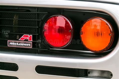 Rear Lights of a McLaren F1 Sports Car Editorial Photo - Image of ...