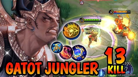 Gatot Jungler Build Magic Op Juga Sekali Loncat Musuh Sekarat Mobile