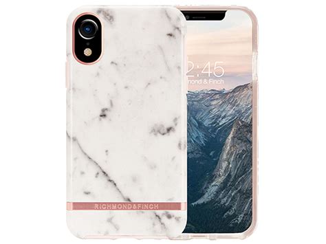 Richmond Finch Iphone Xr Hoesje White Marble Case