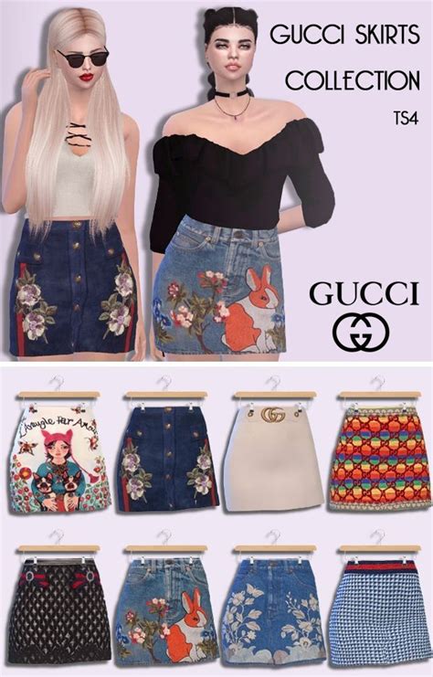 Skirts Página web de descargassims ts4cc Sims 4 clothing Sims 4