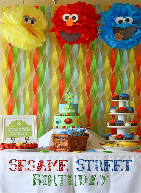 Patty Cakes Bakery: Sesame Street Birthday Party