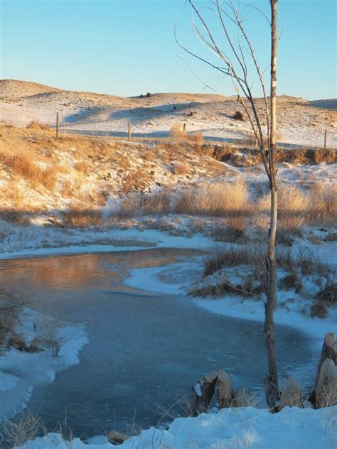 Nebraska Sandhills in Winter