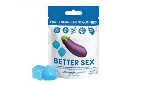 Better Sex Male Enhancement Gummies Blue Raspberry