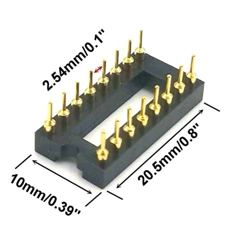 Round Hole IC Socket ArduEZ