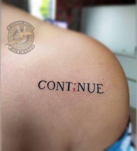 Tatuagem Continue Tatuagem Da Sorte Tatuagem Boas Ideias Para