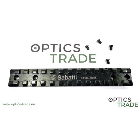 Optik Arms Picatinny Rail Sabatti Tactical Optics Trade