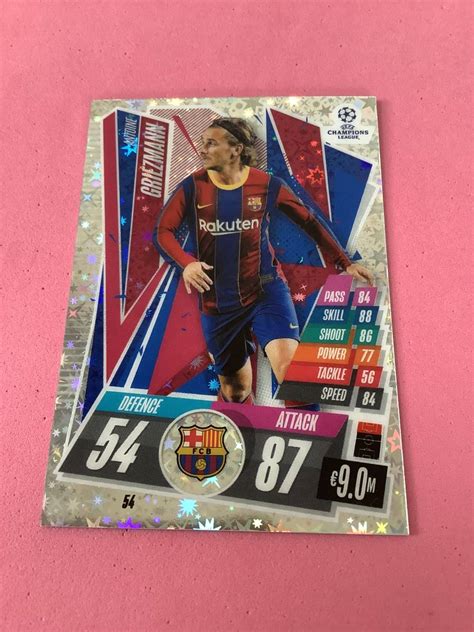 2020 21 TOPPS MATCH ATTAX CHROME Xfractor FC BARCELONA ANTOINE