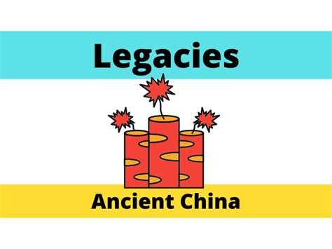 Ancient China Legacies Teaching Resources