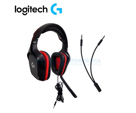 Audifono Gaming Logitech G Est Reo Negro