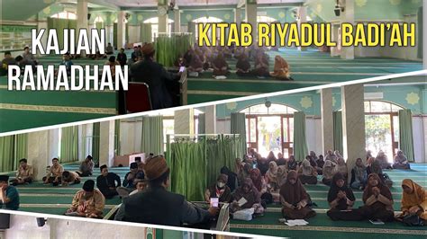 Kajian Ramadhan Bersama Ustadz Ikin Sodikin S Ud M Hum Kitab