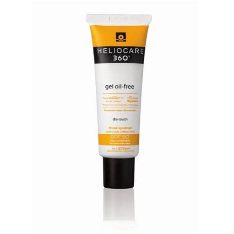 Heliocare 360 Gel Oil Free Dry Touch Face SPF 50 Check Reviews And