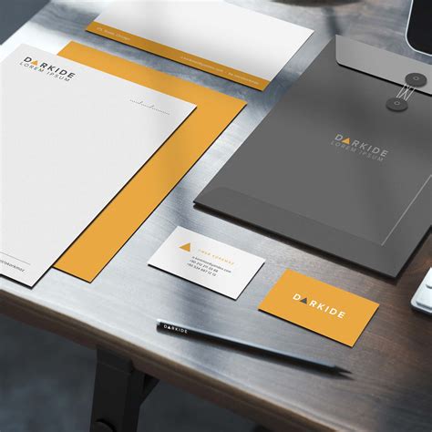 Free Corporate Identity Mockup (PSD)