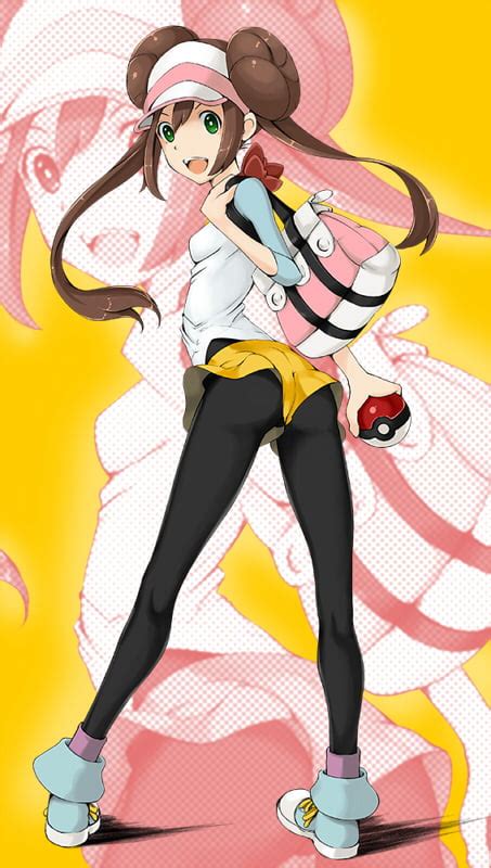 Anime Pantyhose Legs 613 Pokemon Trainer Rosa Mei Pokemon Black2