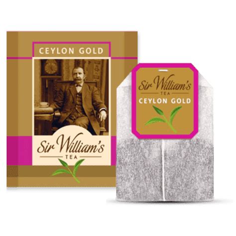 Sir William S Tea Ceylon Gold 10 Saszetek Herbata Czarna Coffee