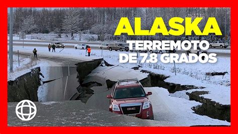 Terremoto Alaska Alaska Inspecciona Danos Por Grandes Terremotos Alerta De Tsunami Tras