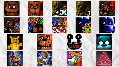 Del PEOR Al MEJOR Five Nights At Freddy S Los 18 JUEGOS De FNaF GG