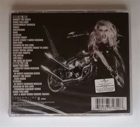 Born This Way Deluxe Edition By Lady Gaga Rare Malaysia 2xcd Brand New