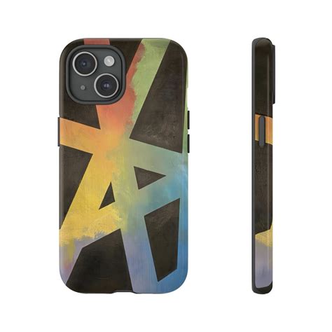 Iphone Case Featuring Rainbow Lasers Painting Etsy