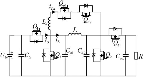设有软开关的四开关buck‑boost变换器电路及其控制方法与流程