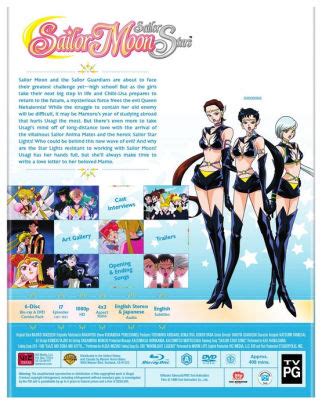 Sailor Moon Sailor Stars Season Part Blu Ray