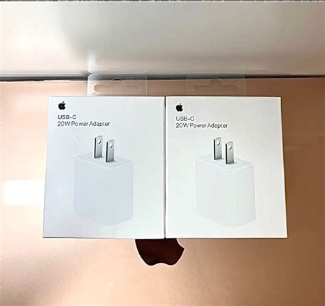 2個未開封新品apple 純正 Usb C 20w 電源アダプター 充電器｜paypayフリマ