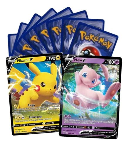 Carta Pokemon Ultra Rara 25 Cartas Brilhantes Original