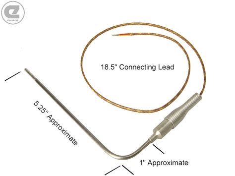 Thermocouple Type-K 1/8" Sheath Style | Shopevenheat