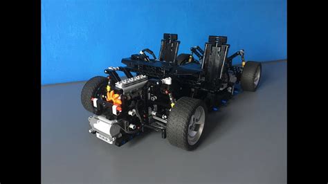 Lego Technic Moc Rc Chassis 1 8 Youtube