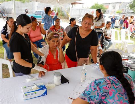 Gobierno De Reynosa Brinda Brigada De Salud En La Colonia Presa La