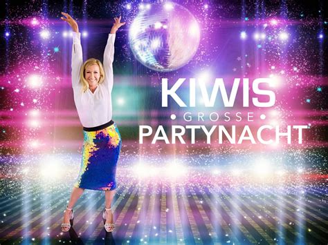 SAT 1 Kiwis große Partynacht Andrea Kiewel feiert in SAT 1 mit