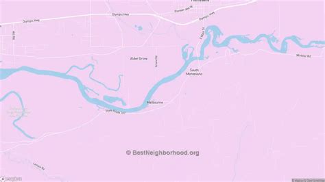 South Montesano, WA Political Map – Democrat & Republican Areas in South Montesano ...